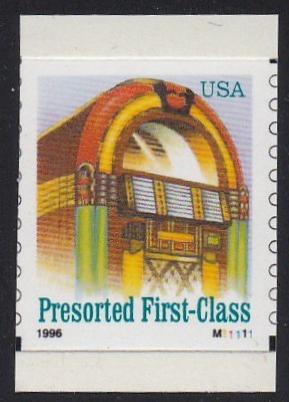 # 3132 (1997) Juke Box - PS/1, #M11111, MNH
