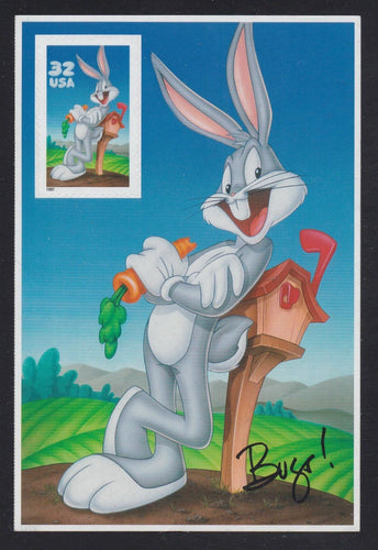# 3137c (1997) Bugs Bunny, Peak/Peak - Half-Pane, Die Cut, MNH