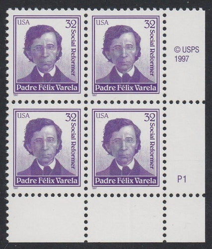# 3166 (1997) Padre Felix Varela - PB, LR #P1, MNH