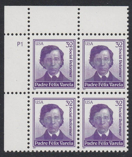 # 3166 (1997) Padre Felix Varela - PB, UL #P1, MNH