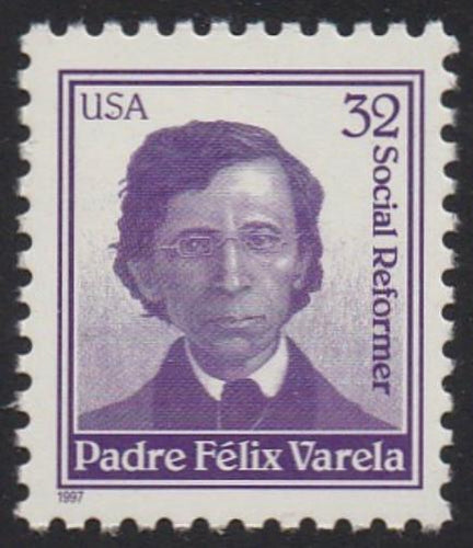 # 3166 (1997) Padre Felix Varela - Sgl, MNH