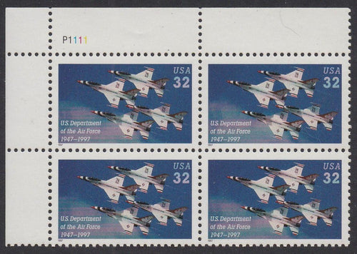 # 3167 (1997) Air Force - PB, UL #P1111, MNH