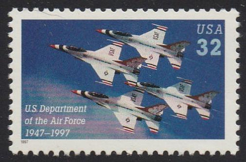 # 3167 (1997) Air Force - Sgl, MNH