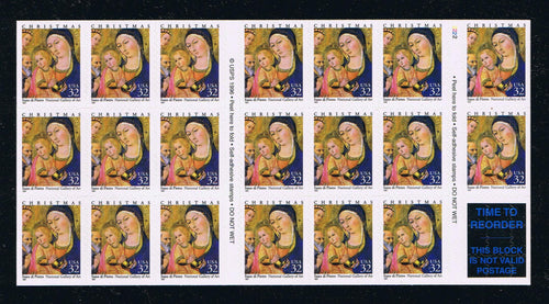 # 3176a (1997) Madonna & Child - BKLT, #2222, MNH