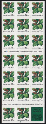 # 3177a (1997) Holly - BKLT, #B1111, MNH