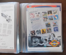 # 3182-91 Celebrate the Century Stamp Mini Sheets Issue with Padded Binder