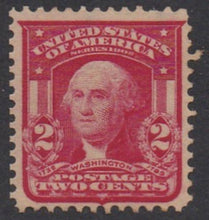 # 319 (1903) Washington, Type I, carmine - Sgl, MNH