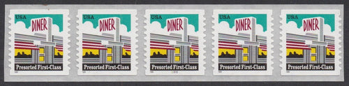 # 3208A (1998) Diner - PS/5, #33333, XF MNH