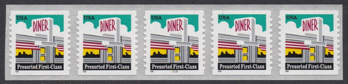 # 3208A (1998) Diner - PS/5, #55555, XF MNH
