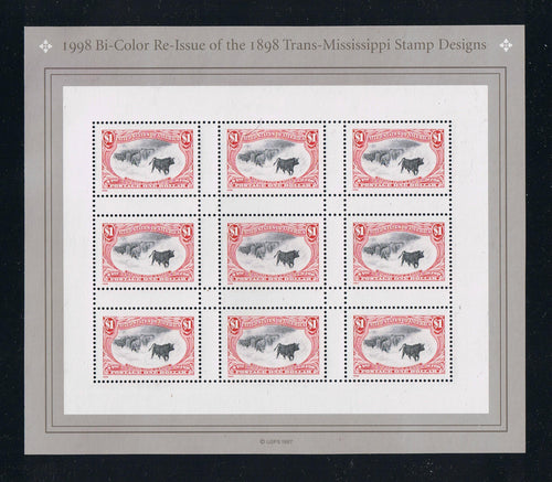 # 3210 (1998) Trans-Mississippi Centennial - Pane, MNH