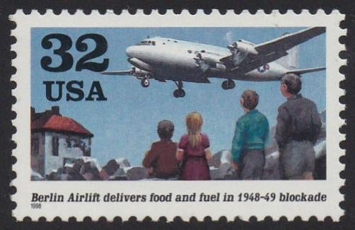 # 3211 (1998) Berlin Airlift - Sgl, MNH