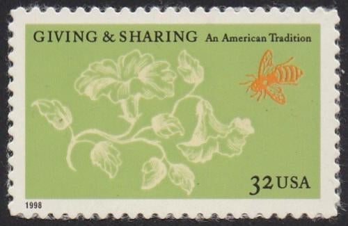 # 3243 (1998) Giving & Sharing - Sgl, MNH