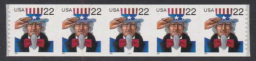 # 3263 (1998) Uncle Sam - PS/5, #1111, VF MNH