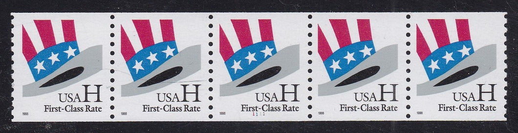 # 3264 (1998) Hat - PS/5, #1111, XF MNH