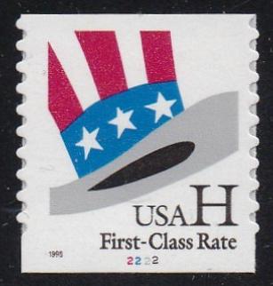 # 3265 (1998) Hat - PS/1, #2222, MNH