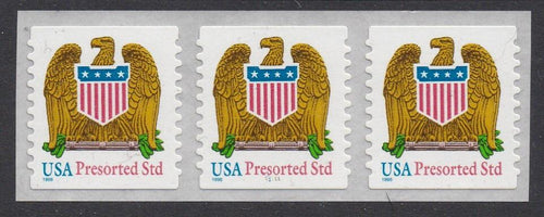 # 3271 (1998) Eagle & Shield - PS/3, #11111, MNH