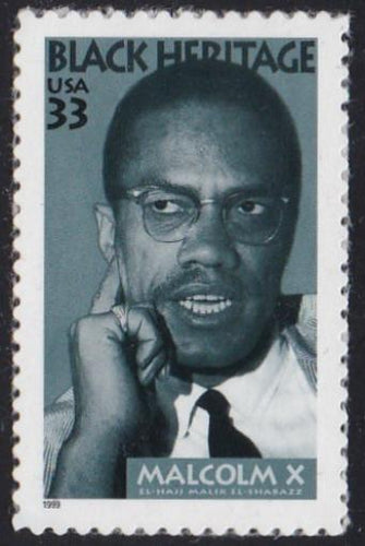 # 3273 (1999) Malcolm X - Sgl, MNH