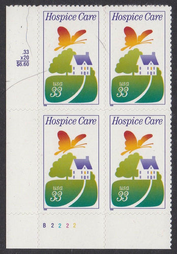 # 3276 (1999) Hospice - PB, LL #B2222, MNH