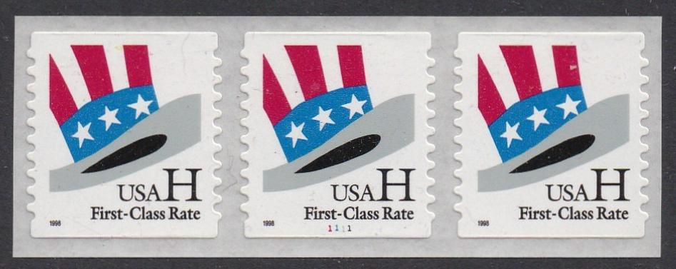 # 3266 (1998) Hat - PS/3, #1111, MNH