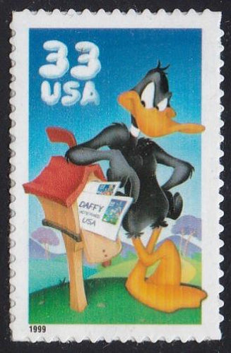 # 3306a (1999) Daffy Duck - Sgl, MNH