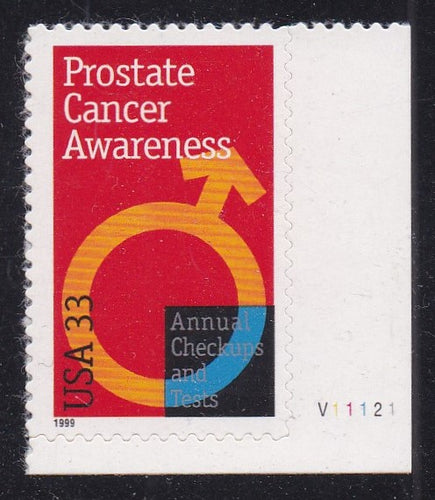 # 3315 (1999) Prostate Cancer - Plt sgl, LR #V11121, MNH