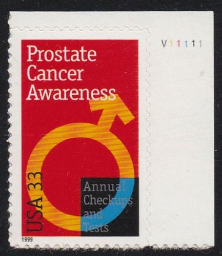 # 3315 (1999) Prostate Cancer - Plt sgl, UR #V11111, MNH