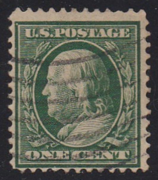 # 331 (1908) Franklin - Sgl, Used [1]