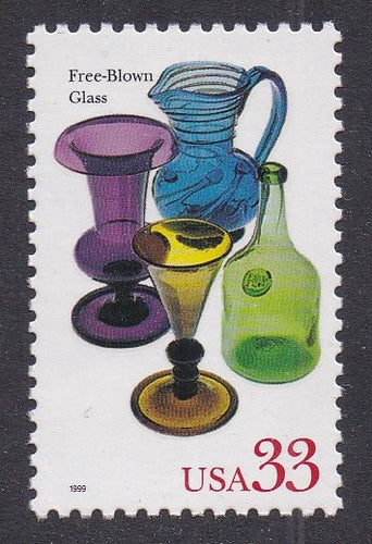 # 3325 (1999) Glass - Sgl, MNH