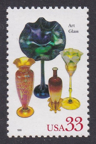 # 3328 (1999) Glass - Sgl, MNH