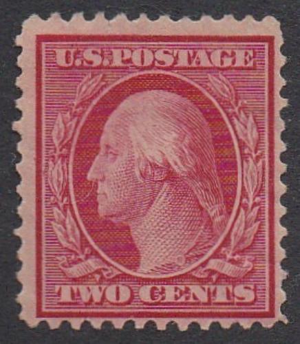 # 332 (1908) Washington - Sgl, MH