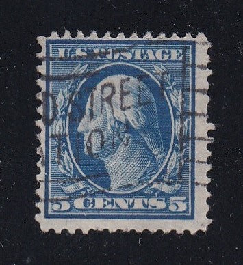 # 335 (1908) Washington - Sgl, Used