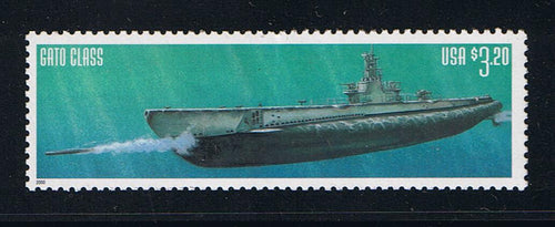 # 3377 (2000) Submarines - Bklt sgl, MNH