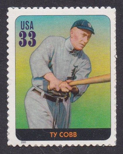 # 3408d (2000) Cobb - Sgl, MNH