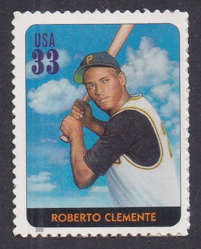 # 3408j (2000) Clemente - Sgl, MNH