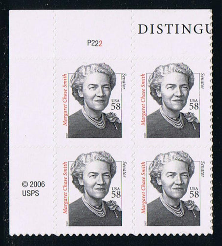 # 3427 (2007) Sen Margaret Chase Smith - PB, UL #P222, MNH