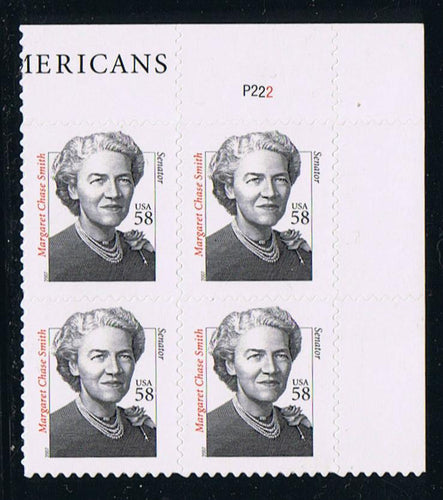 # 3427 (2007) Sen Margaret Chase Smith - PB, UR #P222, MNH