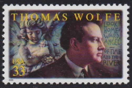# 3444 (2000) Thomas Wolfe - Sgl, MNH