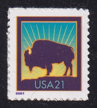 # 3468 (2001) Buffalo, SAG - Sgl, MNH