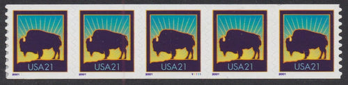 # 3475 (2001) Buffalo - PS/5, #V1111, XF MNH