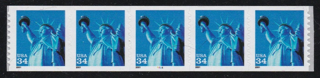 # 3477 (2001) Statue of Liberty - PS/5, #4444, MNH
