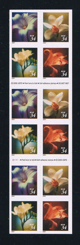 # 3490e (2001) Flowers - BKLT, #S1111, MNH