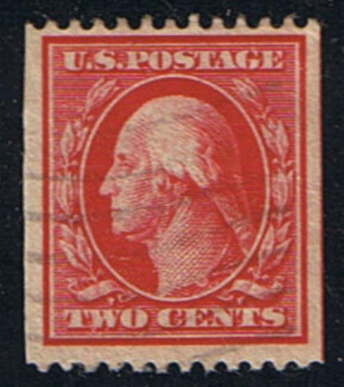 # 349 (1909) Washington - Coil sgl, Used [1]