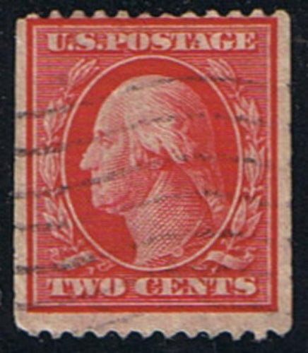 # 349 (1909) Washington - Coil sgl, Used [2]