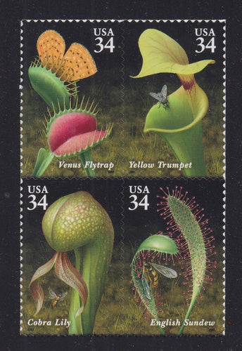# 3528-31 (2001) Plants - BK/4, MNH