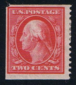 # 353 (1909) Washington - Coil sgl, MH