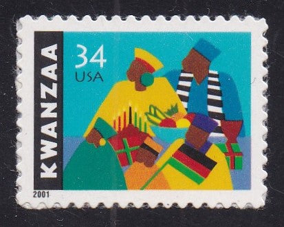 # 3548 (2001) Kwanzaa - Sgl, MNH