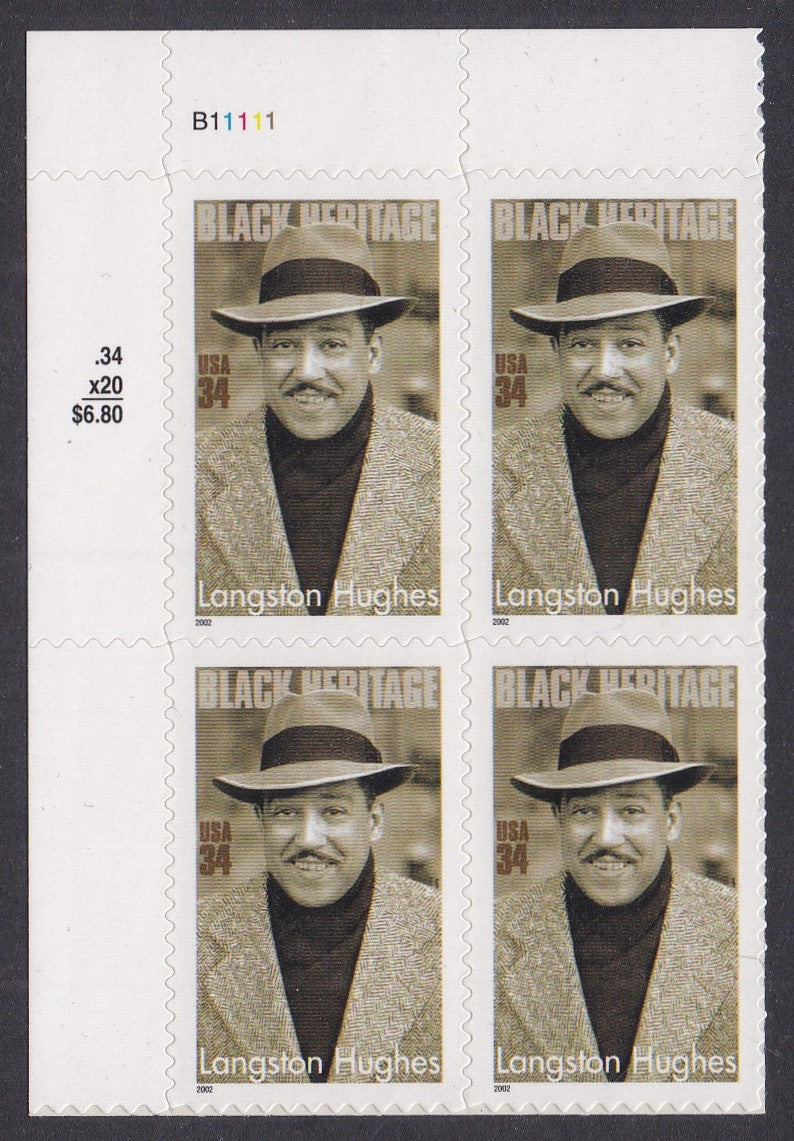 # 3557 (2002) Hughes - PB, UL #B11111, MNH