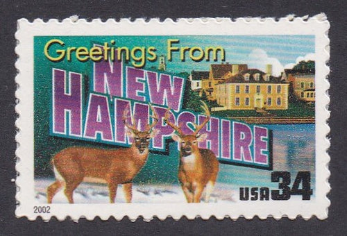 # 3589 (2002) New Hampshire - Sgl, MNH