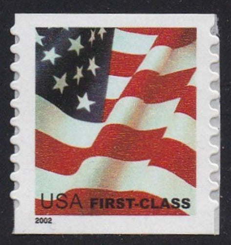 # 3622 (2002) Flag - Coil sgl, MNH