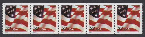 # 3631 (2002) Flag - PS/5, #S1111, XF MNH